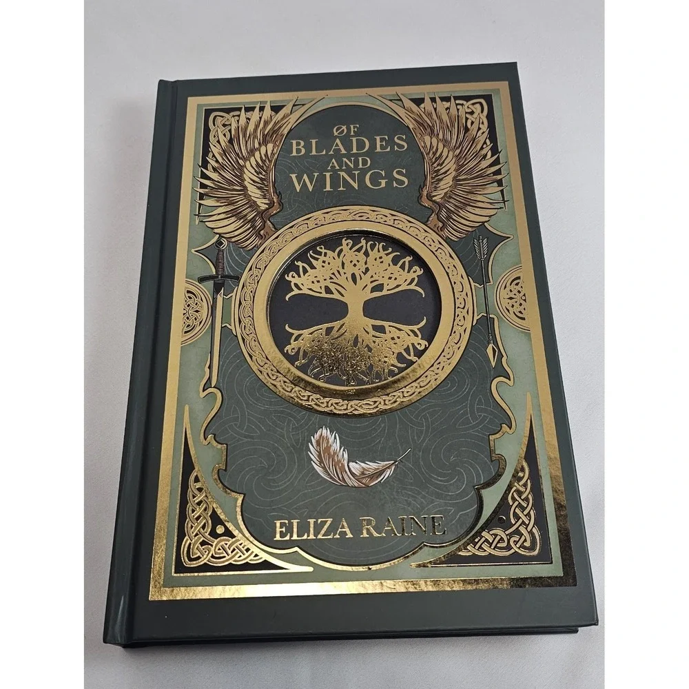 Of Blades and Wings Eliza Raine Fabled Signed HC Exclusive‎ Edition Book